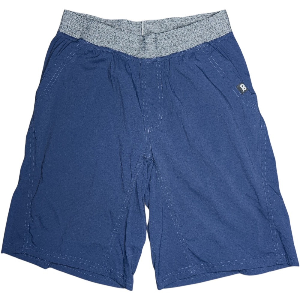 Outdoor‎ Research Men's SM Zendo Shorts Ripstop Fabric Navy Blue Hiking Gorpcore